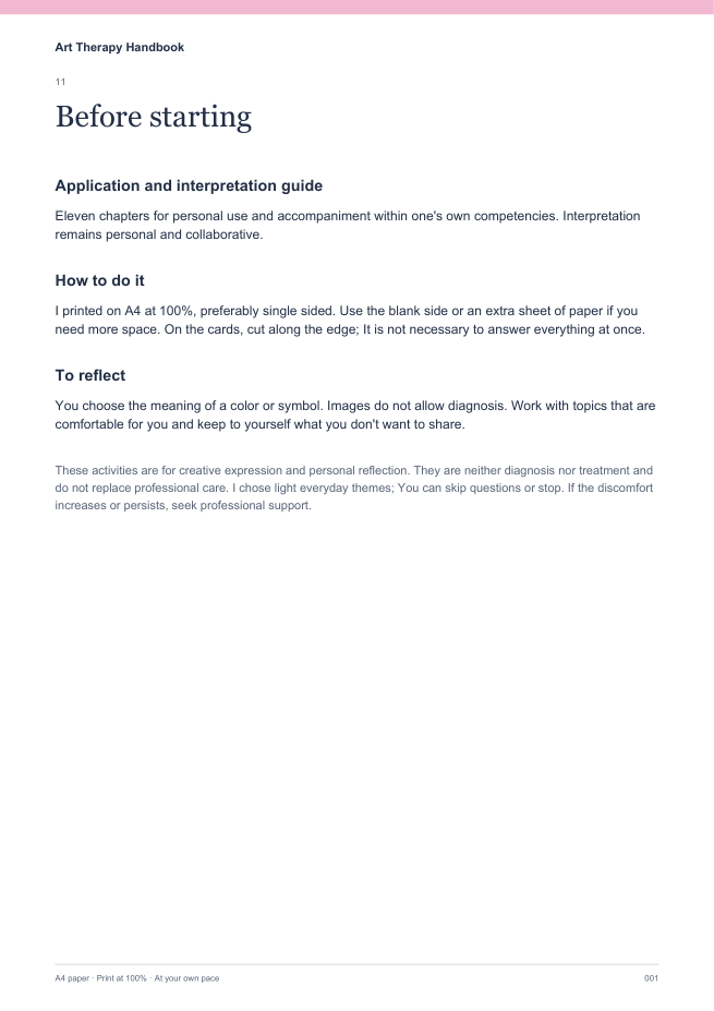 Application and interpretation guide